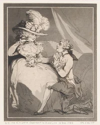 Cour amoureuse dans la haute société, 15 décembre 1785