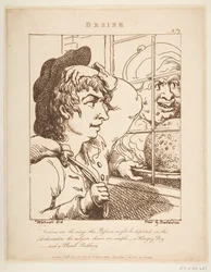 Désiré Le Brun travesti, ou Caricatures des passions, 20 janvier 1800