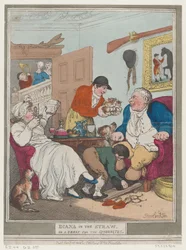 Diana dans la paille, ou Un régal pour les Quornites, 1er janvier 1804