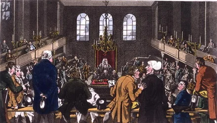 Dr Syntax à la Chambre des Communes