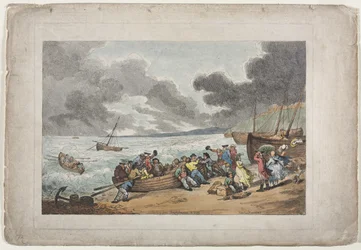 Embarquement de Brighthelmstone à Dieppe