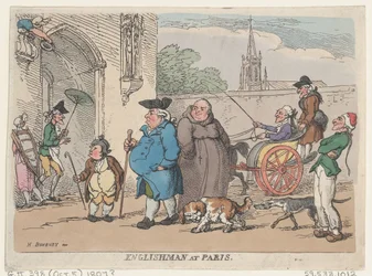 Anglais à Paris, 1807