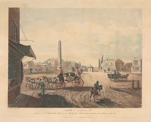 Entrée de la rue St. Georges ou de l