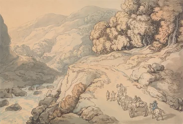 Les chutes de la rivière Conwy, au nord du Pays de Galles