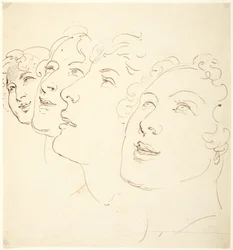 Quatre têtes