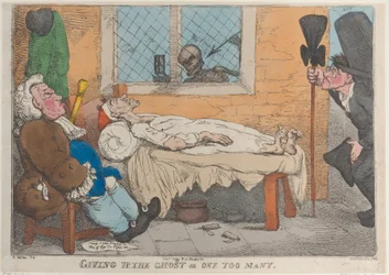 Abandonner le fantôme ou Un de trop, 1813