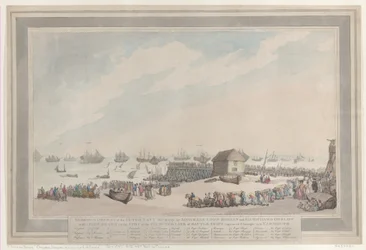 Glorieuse défaite de la marine néerlandaise, 10 octobre 1797, par les amiraux Lord Duncan et ..., 22 octobre 1797