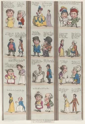 Bordures grotesques pour pièces et halls, [1800], réimpression