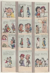 Bordures grotesques pour pièces et halls