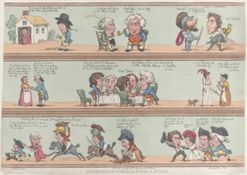 Bordures grotesques pour pièces et halls, réimpression