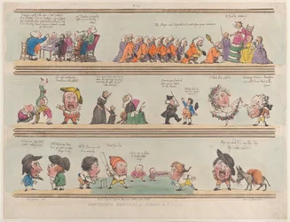 Bordures grotesques pour pièces et halls, Planche 13
