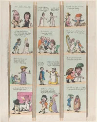 Bordures grotesques pour pièces et halls, planche 16, 1er août 1799