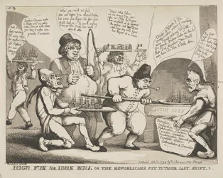 « High Fun for John Bull » ou « Les républicains à l