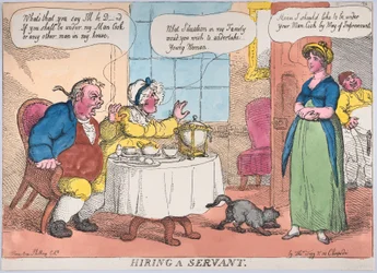 Embaucher un serviteur, 1811