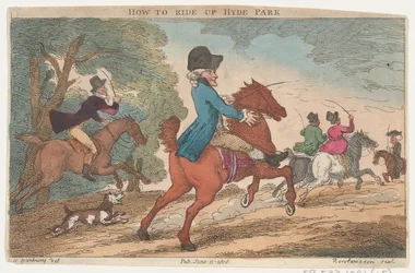 Comment Monter à Hyde Park, 11 juin 1808