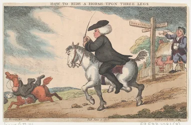 Comment monter un cheval sur trois jambes, 11 juin 1808