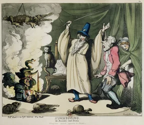 Humbugging ou Élever le Diable, 1800