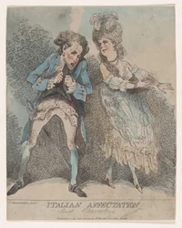 Affectation italienne, personnages réels