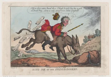 Le Roi Joe sur son âne espagnol, 27 août 1808