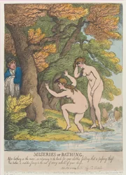 Les misères du bain, [1er avril 1808], réédité le 1er septembre 1814