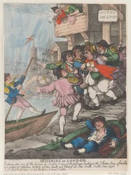Les misères de Londres : dès que l