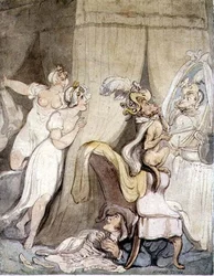 Tours de singe, vers 1800