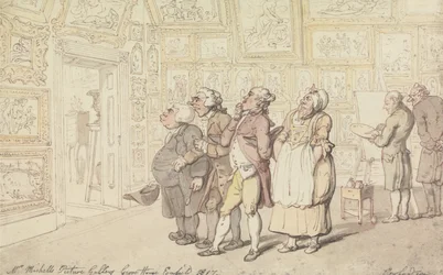 Galerie de peintures de M. Michell, Grove House, Enfield, 1817