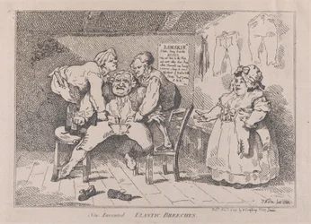 Nouveaux pantalons élastiques inventés, 1er novembre 1784