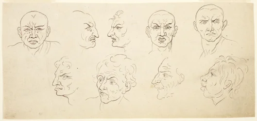 Neuf caricatures