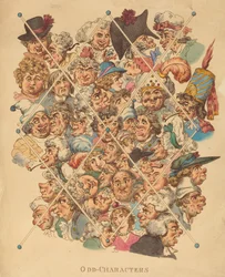 Personnages bizarres, publié en 1801