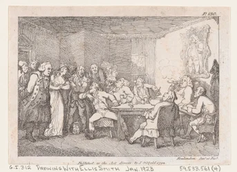 Parson Adams et Fanny examinés comme coupables devant le juge de campagne, des Aventures...