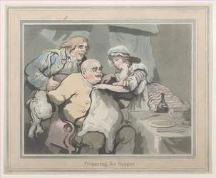 Préparation pour le souper