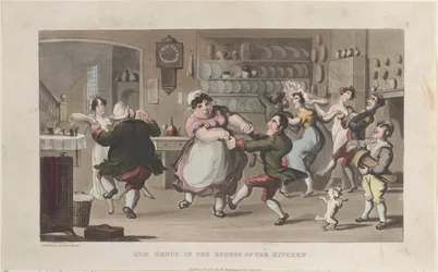 Quae Genus, dans les sports de la cuisine, de The History of Johnny Quae Genus..., 1er août 1821