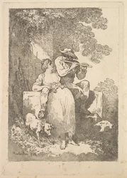 Repos du travail par des journées ensoleillées, 1784-87
