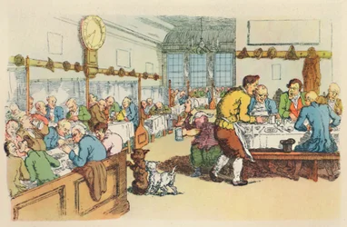 Scène dans un café, 1788
