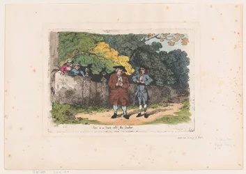 Scène dans une farce appelée Le Quaker, 22 décembre 1783