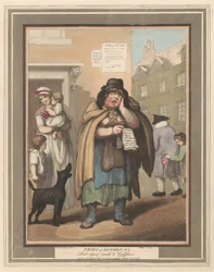 Ensemble de huit (3) : Cris de Londres
