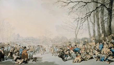 Patineurs sur la Serpentine