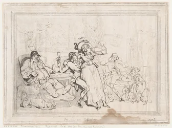 Le salon des chasseurs, ou Les chasseurs de renards se détendent