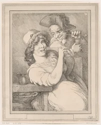 La cour de Saint-Gilles, 1799