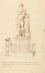 Statue de George II, à Greenwich