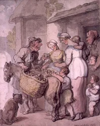 Le vendeur de pommes : cuisson et ébullition des pommes