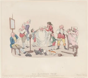 Le salon de coiffure, 20 mars 1803