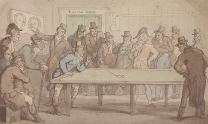 La salle de billard