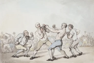 Le match de boxe