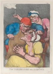 Le Remède du Cordonnier pour une Femme Grondeuse, 1813