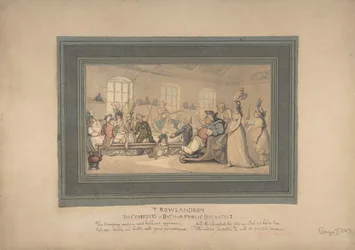 Les conforts de Bath et petit-déjeuner public, 1780-1827