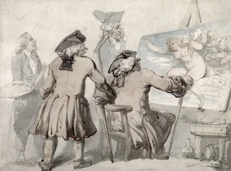Les connaisseurs, c.1790