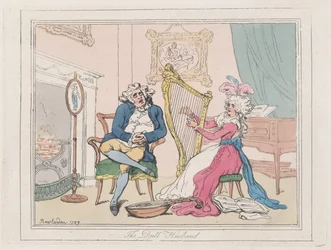 Le mari ennuyeux, 1789