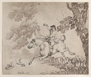 Le chasseur, 1785